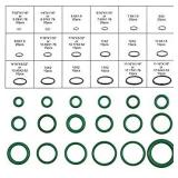 AUTOUTLET 270PCS O Rings Kit 18 Sizes Car Air Conditioning O-Ring Assortment Set with Valve Core Removal Tool for Door, Window, Electric Appliance, Bearing, Pump, Roller Auto, Home Appliances (Green