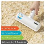 Pet Hair Remover - Lint Roller - Self Cleaning Dog & Cat Fur Remover - Remove Dog, Cat Hair from Furniture, Carpets, Bedding, Clothing, Couch, Car Seat