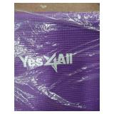 yes 4 all 3mm purple yoga mat