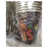 Among Gamer Us Birthday Party Supplies Among Game Us Party Decorations Set Include Banners Balloons Cake Tops varies from stock photo includes table ware