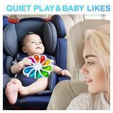 Flower Simple Dimple Fidget Toy, Dimple Digits Fidget Popper Numerals Color Recognition Educational Sensory Toys for Stress Relief and Anxiety ADHD Kids Adult