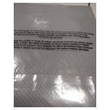 Biscaynebay Textured Fabric Round Tablecloths 70 Inch in Diameter, Silver Grey Water Resistant Tablecloths for Dining, Kitchen, Wedding and Parties, etc Machine Washable