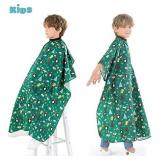 Barber Cape Kids - Cute Cartoon Hair Cutting Cape-Child Salon Cape Styling Hairdresser Apron - With Adjustable Neck Strap -for boys and girls Haircut cape cape is beeboop Undertale and red