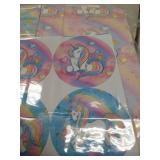 Patel Unicorn party favor bags and stickers. varies from stock photo