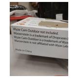 Wasserstein Solar Panel for Wyze Cam Outdoor (Camera Not Included) (3-Pack