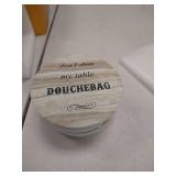 Coasters for Coffee Table, Yeeper Set of 8 Funny Ceramic Coasters, Gift for Housewarming Birthday House Decor, Conversation Starter, Humor Saying, for Dining Room Table brown with words not white