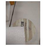 Coasters for Coffee Table, Yeeper Set of 8 Funny Ceramic Coasters, Gift for Housewarming Birthday House Decor, Conversation Starter, Humor Saying, for Dining Room Table brown with words not white