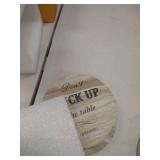 Coasters for Coffee Table, Yeeper Set of 8 Funny Ceramic Coasters, Gift for Housewarming Birthday House Decor, Conversation Starter, Humor Saying, for Dining Room Table brown with words not white