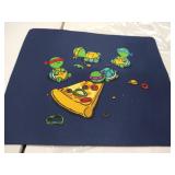 Teenage Mutant Ninja Turtles Eating Pizza Mouse Pad
