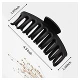 2 pack large claw hair clips