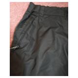 Snow Ski Pants Reinforced Knees and Seat by Lucky Bums, Black xl,