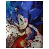Sonic the Hedgehog hooded sweatshirt size large kids