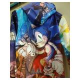 Sonic the Hedgehog hooded sweatshirt size large kids