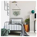 Artificial Eucalyptus Greenery Hanging Wall Decor Artificial Eucalyptus Vines Wall Hanging Plants with Wooden Stick Farmhouse Rustic Boho Wall Decor for Bedroom, Living Room, Entryway and Bathroom