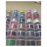 BetyBedy 36Pcs Bobbins and Sewing Threads with Bobbin Case for Multiple Sewing Machine, Pre-Wound Bobbins Set for Bro-Ther/Baby-Lock/Jano-me/El-na/Sin-ger, Standard Size and Assorted Colors