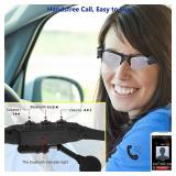 Bluetooth Sunglasses Glasses Wireless Music Sunglasses Sport Outdoor Stereo Headphones Handsfree Headset Compatible with IOS Android Cell Phones Smartphones Tablets PC Driving Biking varies slightly f