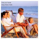 Bluetooth Sunglasses Glasses Wireless Music Sunglasses Sport Outdoor Stereo Headphones Handsfree Headset Compatible with IOS Android Cell Phones Smartphones Tablets PC Driving Biking varies slightly f