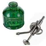 Glass Plant Mister Spray Bottle, 6.5" Tall Vintage Plant Spritzer Watering Can, Succulent Watering Bottle with Top Pump, Small Plant Sprayer Mister for Indoor Outdoor House Plant - light Green