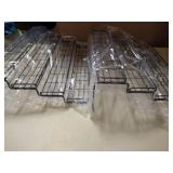 2 Spice Rack Organizer for Cabinet, 4 Tier Step Spice Shelf for Kitchen Countertop and Pantry, Seasoning Rack, 17 x 12 x 4.5 inch, Wire Metal (2 Pack