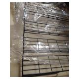 2 Spice Rack Organizer for Cabinet, 4 Tier Step Spice Shelf for Kitchen Countertop and Pantry, Seasoning Rack, 17 x 12 x 4.5 inch, Wire Metal (2 Pack