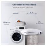 SUMITU Bed Pillows for Sleeping 2 Pack Standard Size , Hypoallergenic Pillow for Side and Back Sleeper, Soft Hotel Gel Pillows Set of 2, Down Alternative Cooling Pillow