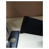 Genta Single Hole Single-Handle Bathroom Faucet in Matte Black may vary from stock photo