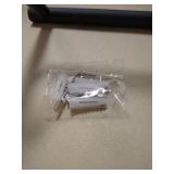 Bathroom Towel Bar, Bath Accessories Thicken Stainless Steel Shower Towel Rack for Bathroom, Towel Holder Wall Mounted (Matte Black, 27 inches double not single