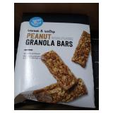 6 boxes Happy Belly Sweet & Salty Peanut Granola Bars, 12 Count