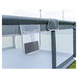 Large Space Kids Baby Ball Pit - Portable Indoor Outdoor Baby Playpen Toddlers Children Safety Play Yard Fence Fun Activities Popular Toys Includes Balls may vary from stock photo