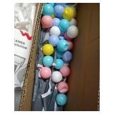 Large Space Kids Baby Ball Pit - Portable Indoor Outdoor Baby Playpen Toddlers Children Safety Play Yard Fence Fun Activities Popular Toys Includes Balls may vary from stock photo