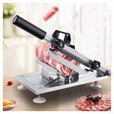 Manual Frozen Meat Slicer Hand Meat Slicing Machine Beef Mutton Roll Meat Cheese Slicer Stainless Steel Meat Slicer Cutter