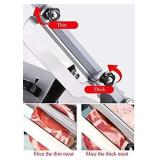 Manual Frozen Meat Slicer Hand Meat Slicing Machine Beef Mutton Roll Meat Cheese Slicer Stainless Steel Meat Slicer Cutter