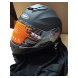 Motorcycle Modular Full Face Helmet DOT Approved - YEMA YM-926 Motorbike Moped Street Bike Racing Flip-up Helmet with Sun Visor Bluetooth Space for Adult,Youth Men and Women - Matte Black, medium