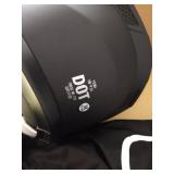 Motorcycle Modular Full Face Helmet DOT Approved - YEMA YM-926 Motorbike Moped Street Bike Racing Flip-up Helmet with Sun Visor Bluetooth Space for Adult,Youth Men and Women - Matte Black, medium