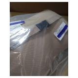 Memory Foam Car Neck Pillow Soft Leather Headrest for Driving Home Office Beige (1PC) varies slightly from stock photo