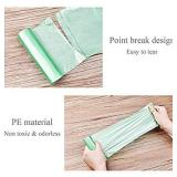 Green Trash Bag, 2 Rolls 5 Gallon Garbage Bags, Unscented Rubbish Bags, 80 Counts Wastebasket Bags,19 Liter Trash Can Liners for Bathroom, Home, Kitchen, Office 40 count