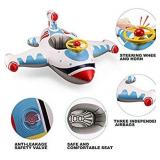 Swimming Baby Inflatable Airplane Swimming Float Seat Boat Pool Swimming Ring For Child