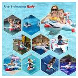 Swimming Baby Inflatable Airplane Swimming Float Seat Boat Pool Swimming Ring For Child