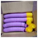 Bulk Refillable Plastic Easter Eggs, Assorted Colors; perfect for Easter egg hunt, surprise egg, treasure hunt** 200 in box can hang for decoration