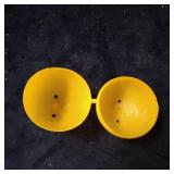 Bulk Refillable Plastic Easter Eggs, Assorted Colors; perfect for Easter egg hunt, surprise egg, treasure hunt** 200 in box can hang for decoration