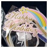 BIRTHDAY CAKE TOPPERS