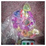 Beauty and the Beast Rose, Galaxy Rose with Led Light and Artificial Flowers in Glass Dome Forever Rose on Wooden Base. Mom Birthday Gift and Valentine