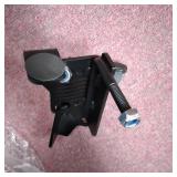 BLACK POWDER COATED SOLID METAL - FP01 1 PAIR