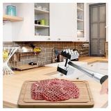 Lufu Tender meat mallet is a kind of professional heavy mallet used in cooking. Dual-purpose mallet body made of zinc alloy, the handle is made of silica gel which is non-slip