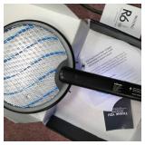 Pack of 2 electric insect repellent snowshoes - USB rechargeable - 3000 V - For indoor and camping - Blue