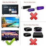 OEM Replacement Remote Control for ONN RC-AFIR 3226000858 TV for 100012584 100012585 100012586 100012587 100012587 100012589 100001259 0 100 018971