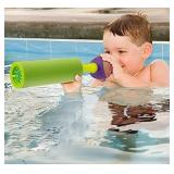 Water Gun - Set of 4 Safe Foam Pumps - Outdoor Toy for Kids and Adults - For Pool, Beach, Yard and Park. 4 animal figures in 4 bright colors. Up to 9 m. Blast** different animals see pics
