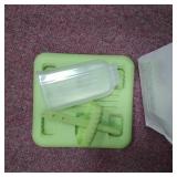 Set of 6 reusable BPA free ice cream molds with tray and sticks for children and adults