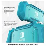 Jys Hard Case Cover For Switch Lite * light blue little different shape see last pics