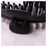 Set of 2 Large Hair Clips for Thick Thin Hair, Matte Non-slip for Women and Girls, Jaw and Banana Hair Clips with Strong Hold** both are black